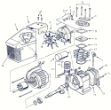 Page B Diagram and Parts List for FP201201 2005 Campbell Hausfeld Compressor